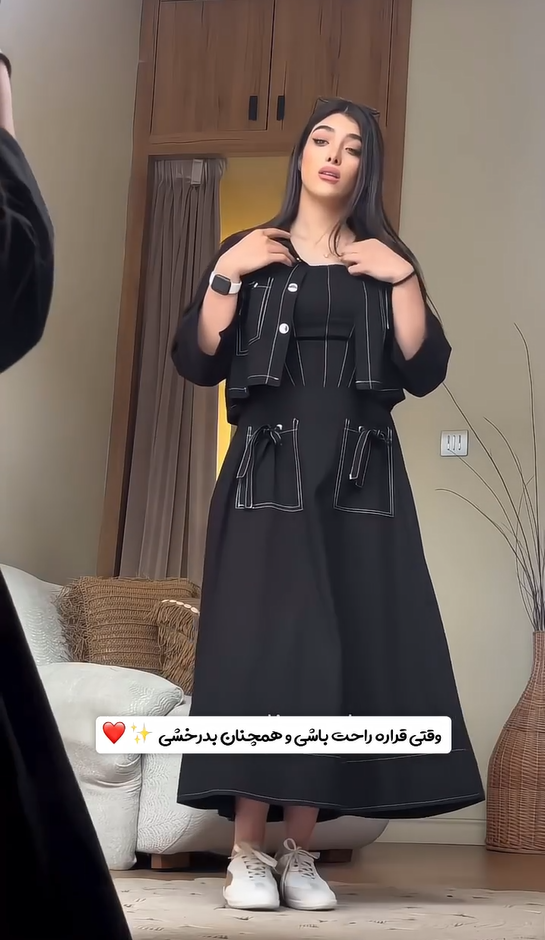 (7900) 🌸 عزيزتي، فستان أنيق يجمع الراحة والجمال، اطلبيه اليوم! 💖